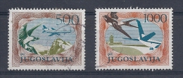 150021099  YUGOSLAVIA  YVERT  AEREO  Nº  59/60 - Poste Aérienne