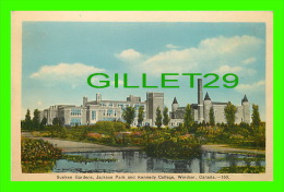 WINDSOR, ONTARIO - SUNKEN GARDENS, JACKSON PARK & KENNEDY COLLEGE - PECO - - Windsor