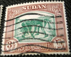 Sudan 1951 Nuba Wrestling 3.5m - Used - Soedan (...-1951)