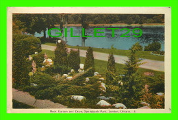 LONDON, ONTARIO - ROCK GARDEN AND DRIVE, SPRINGBANK PARK - PECO - - London