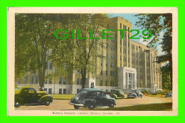 LONDON, ONTARIO - VICTORIA HOSPITAL - PECO - ANIMATED WITH OLD CARS - - Londen