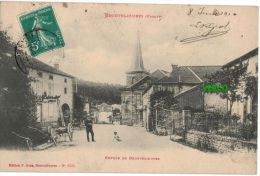 Carte Postale Ancienne De BROUVELIEURES – ENTREE - Brouvelieures