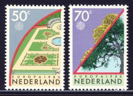 Niederlande / Netherlands 1986 : Mi 1292/1293 *** - Europa / Europe - Nuovi