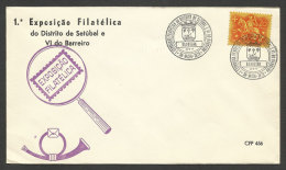 Portugal Cachet Commémoratif  Expo Philatelique Barreiro 1970 Event Postmark Philatelic Expo - Postal Logo & Postmarks