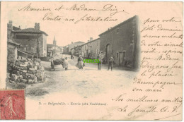 Carte Postale Ancienne De BULGNEVILLE – ENTREE COTE NEUFCHATEAU - Bulgneville