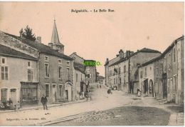 Carte Postale Ancienne De BULGNEVILLE – LA BELLE RUE - Bulgneville