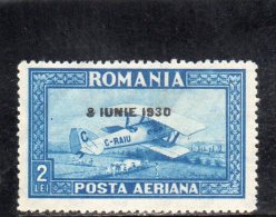ROUMANIE 1929 * LIGNES ONDULEES HORIZ. - Unused Stamps