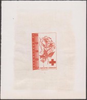 Congo Kinshasa 1963 COB 497. Épreuve D'atelier. Croix-Rouge. Strophanthus Sarmentosus. Poux, Maladies Vénériennes, Oeil - Plantas Medicinales