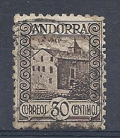 150021121  ANDORRA  FR  YVERT  Nº  21B - Used Stamps