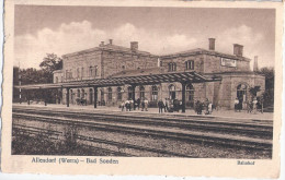 ALLENDORF An Der Werra BAD SOODEN Bahnhof Gleisseite Belebt 2.8.1926 Gelaufen - Bad Sooden-Allendorf