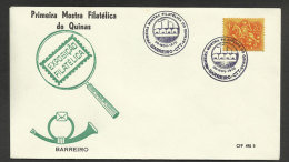 Portugal Cachet Commémoratif  Expo Philatelique Barreiro Quinas 1970 Event Postmark Philatelic Expo - Flammes & Oblitérations