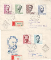 Jeux Olympiques - Hippisme - Hongrie - Lettre Recommandée De 1960 - Oblitération Mabeosz - Storia Postale
