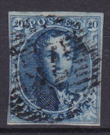 OBP # 4 Gestempeld/oblitéré/used. - 1849-1850 Medaillons (3/5)