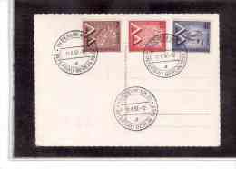 TEM7549   -   BERLIN  11.8.1957  -   FRANKED WITH Mi. 160/162 - Covers & Documents