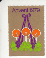 Denemarken Kerstvignet Cat AFA Julemaerker Norden Advent-Dansk Jaar 1979 Cat 3.00 DKK - Emisiones Locales