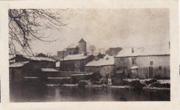 Photo Hiver 1918-1919 GONDRECOURT-LE-CHATEAU - Une Vue, L'Ornain (A112, Ww1, Wk 1) - Gondrecourt Le Chateau