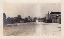 Photo Hiver 1918-1919 GONDRECOURT-LE-CHATEAU - Une Vue, Route De Neufchâteau (A112, Ww1, Wk 1) - Gondrecourt Le Chateau