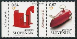 ESLOVENIA// SLOVENIA // SLOWENIEN -EUROPA 2015- JUGUETES ANTIGUOS - OLD TOYS"-  SERIE De 2 V - 2015