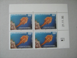 NOUVELLE CALEDONIE    P 702 * *    LE MONDE DES PROFONDEURS  COIN DATE - Unused Stamps