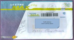 Enveloppe FRANCE : Lettre Max Prioritaire 20 Grammes La Poste Oblitération 07/08/2009 - Other & Unclassified