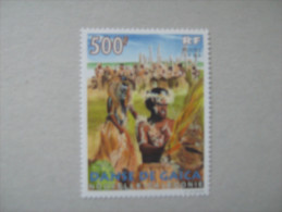 NOUVELLE CALEDONIE    P 721 * *    DANSES  MELANESIENNES - Unused Stamps