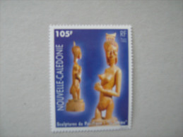 NOUVELLE CALEDONIE    P 722 * *    SCULPTURES DU PACIFIQUE - Unused Stamps