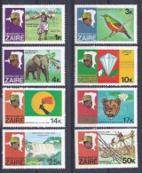 ZAIRE - COB - 967/74** - Cote 3,50 € - L'expédition Du Fleuve Zaïre - Colle Légèrement Abîmée Sur Certains Timbres - Geography