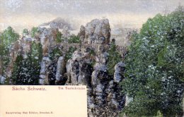 Bastei - Die Basteibrücke - Bastei (sächs. Schweiz)