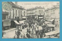 CPA 527 - Métier Marchands Ambulants Marché Place De La Mairie SABLE 72 - Sable Sur Sarthe