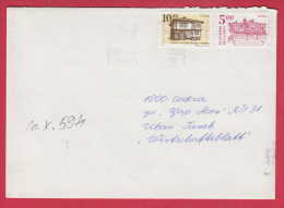 179311 / 1996 - 10 + 5  = 15 Lv. - HOUSE OF SANTA Dobri  - Tryavna , Arapovski Manastir , Goethe Schule SOFIA Bulgaria - Storia Postale