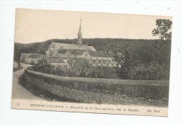 Cp , 89 , Environs D'AVALLON , Monastère De La PIERRE QUI VIRE , Côté De L'entrée , écrite 1922 - Other & Unclassified
