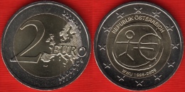 Austria 2 Euro 2009 "EMU - Introduction Of The Euro" BiMetallic UNC - Austria