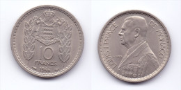 Monaco 10 Francs 1946 - 1922-1949 Luigi II