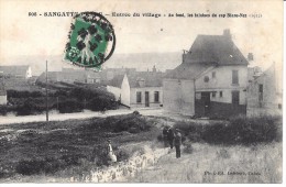 62 - SANGATTE - Entrée Du Village - Au Fond , Les Falaises Du Cap Blanc - Nez ( 1912 ) - RARE - Sangatte