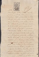 E526 SPAIN ESPAÑA REVENUE SEALLED PAPER 1869 HABILITADO NACION 200 Ml - Fiscal-postal