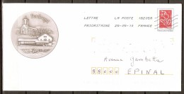 FRANCE.   2010;    P-A-P.  Logo  De La Mairie De FERDRUPT  /   Vosges.   Agrément N°809.  Lot G4S/07R787 - Prêts-à-poster: Repiquages /Lamouche