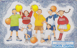 Télécarte JAPON / 410-16110 - SPORT - BASKETBALL BASKET BALL - Sports JAPAN Free Phonecard Telefonkarte - 118 - Sport