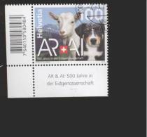 Schweiz Gest  2282 500 Jahre In Der Eidgenossenschaft Neuheiten 2013 Eckrand - Used Stamps