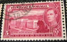 Trinidad And Tobago 1938 General Post Office And Treasury 5c - Used - Trinidad Y Tobago