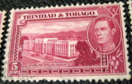 Trinidad And Tobago 1938 General Post Office And Treasury 5c - Used - Trinidad Y Tobago