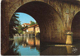 SAINT PALAIS. La Bidouze Avec L'arche Du Pont - Saint Palais