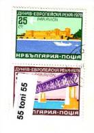 Bulgaria / Bulgarie 1978 Danube Shipping (European Danube Commission) 2v.-  Used/oblit.(O) - Used Stamps
