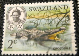 Swaziland 1969 Native Animals Crocodile 2c - Used - Swaziland (1968-...)
