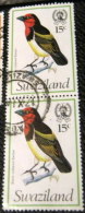 Swaziland 1976 Birds Lybius Torquatus Black Collared Barbet 15c - Used - Swaziland (1968-...)