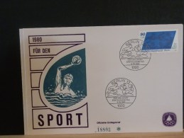 53/506   FDC  ALLEMAGNE - Water-Polo