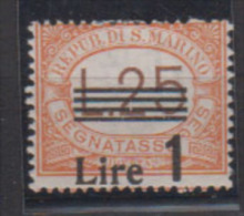 SAINT MARIN     1936        TAXE                 N°    52       COTE     100 € 00           ( Y 170 ) - Impuestos