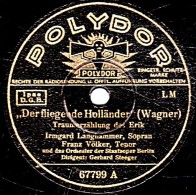 78 Trs 30 Cm  état B - Franz Vôker - Voir étiquettes - 78 T - Disques Pour Gramophone