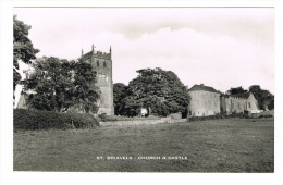 RB 1047 - 1957 Real Photo Postcard - St. Briavels Castle & Castle - Gloucestershire - Autres & Non Classés