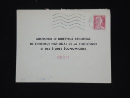 FRANCE - Entier Postal Timbré Sur Commande ( Enveloppe ) De Sully Sur Loire Pour Orléans En 1955 - à Voir P8646 - Standaardomslagen En TSC (Voor 1995)