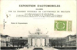 EXPOSITION D´AUTOMOBILES ,ORGANISEE PAR LA CHAMBRE SYNDICALE DE L´ATOMOBILE DE BELGIQUE REF 44512 - Fiestas, Celebraciones